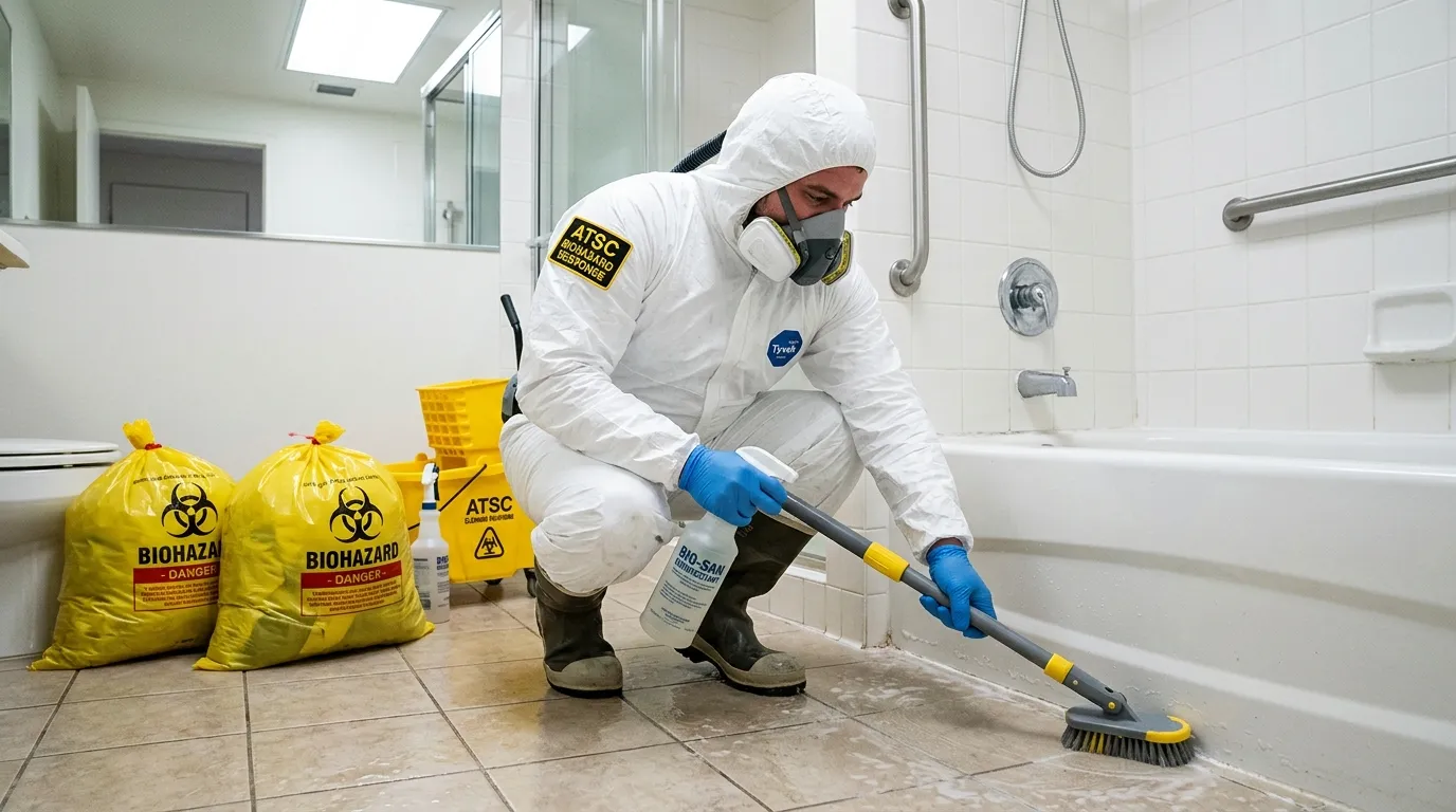 Decontamination equipment deployed for Blood Cleanup in Carlsbad